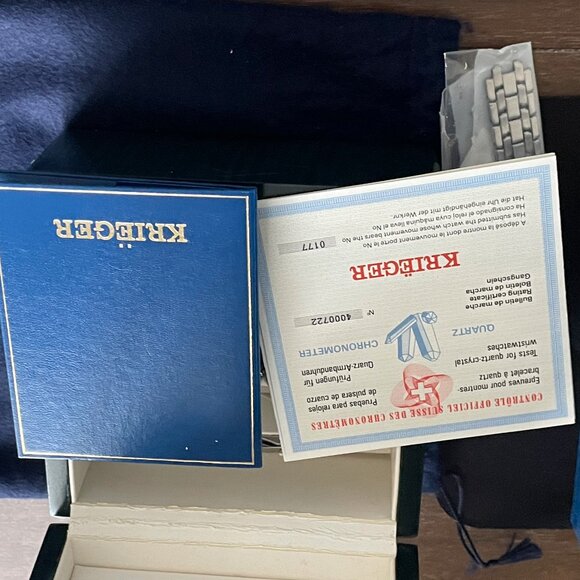 Krieger Men's Swiss Chronometer Watch - Picture 7 of 8